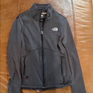 The North Face Charcoal Full-Zip Jacket